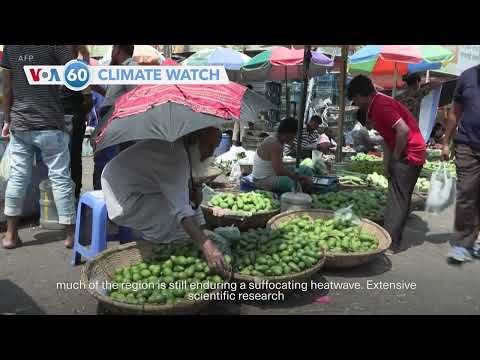 VOA60 Climate Watch -  April hottest month ever recorded in Bangladesh