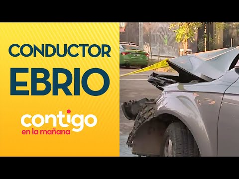 PELÍCULA DE TERROR: Conductor bajo efecto del alcohol chocó en Providencia - Contigo en la Mañana