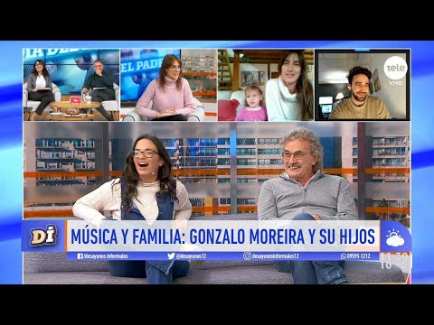 Música y familia: Gonzalo Moreira y sus hijos