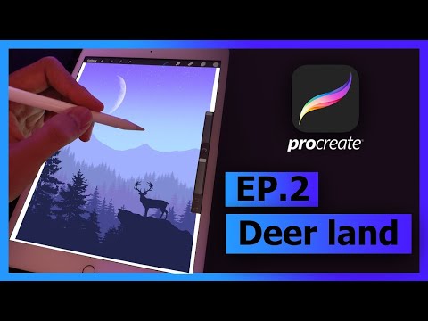 วาดรูป[EP2]Procreate-Deer