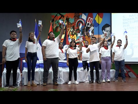 Juventud Sandinista realiza segundo momento del Congreso Nacional en homenaje a la patria