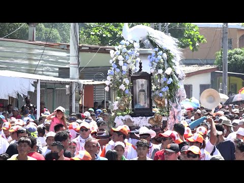 Santo Domingo regresa a su morada en San Andrés de la Palanca