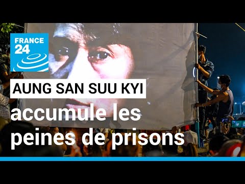 En Birmanie, Aung San Suu Kyi accumule les peines de prison infligées par la junte • FRANCE 24
