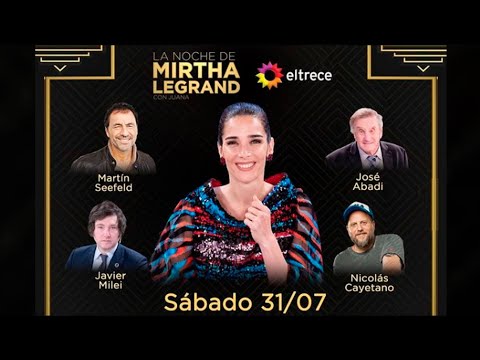 La noche de Mirtha con Juana - Programa 19 - 31/07/21