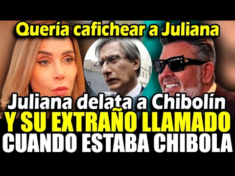 Juliana Oxenford revela extraña llamada de Chibolín para darle consejos y Federico lo sabía todo