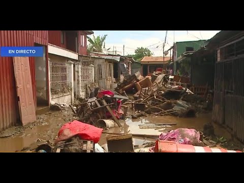 Inundaciones destruyeron barrios en Cartago