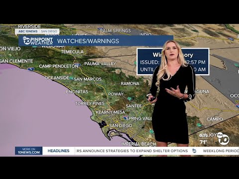 Ava's Forecast: A cool week ahead, with the lowest temps on Tuesday