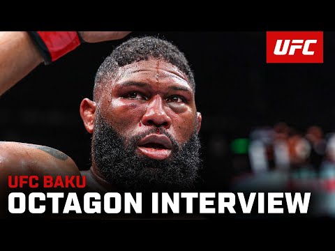 Curtis Blaydes Octagon Interview | UFC Baku