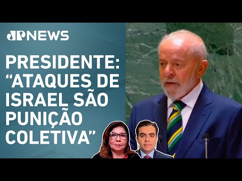 Lula critica gastos militares  e defende Palestina em discurso na ONU; Dora Kramer e Vilela comentam