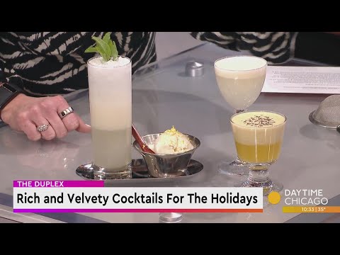 Rich and Velvety Cocktails For The Holidays