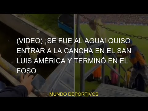 #noticias #Quiso #atlético #videos #América #Luis #cancha #foso #américa #liga #entrar #terminó #lui