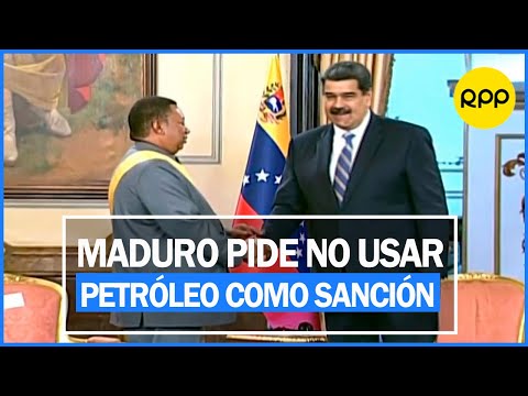 Venezuela: Maduro y Barkindo piden no utilizar el petróleo como arma para sanciones