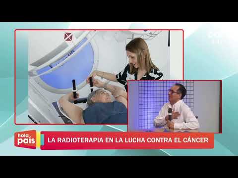 “La radioterapia no duele”.