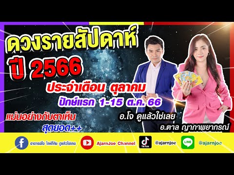 ดวงรายสัปดาห์1-15ตุลาคม2566