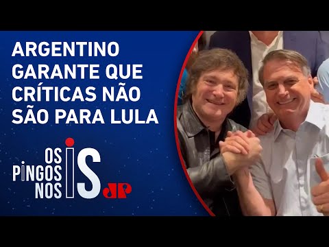 Milei e Bolsonaro se encontram para debater falta de liberdade no mundo