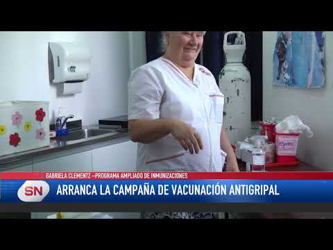 Comienza la campaña de vacunación antigripal Destinada a personas de grupos de riesgo Disponible en