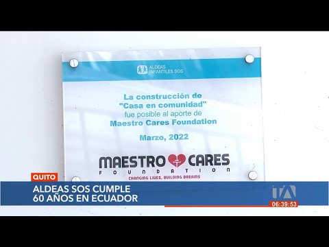 Aldeas SOS cumple 60 años en Ecuador