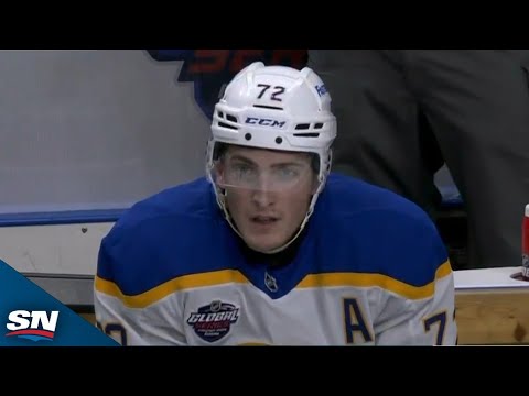 Sabres Tage Thompson Shoves One In To Score First Of Season