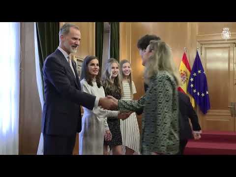 Audiencia a  los ganadores de los premios “Fin de Carrera 2021” de la Universidad de Oviedo