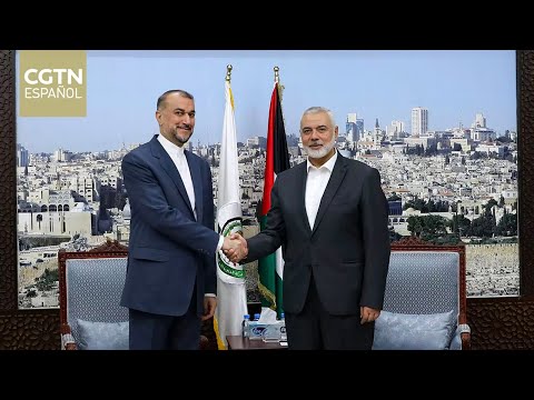 El canciller iraní se reúne en Doha con el jefe del buró político de Hamás