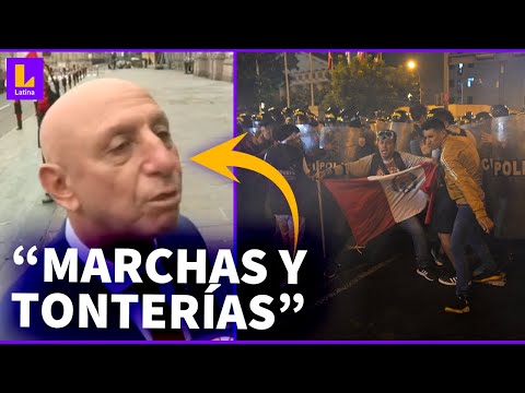 Congresista Cueto critica protestas en Perú: Gente no está preocupada en marchas y tonterías
