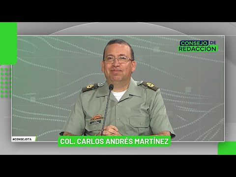 Entrevista al coronel Carlos Andrés Martínez Romero, comandante Policía Antioquia