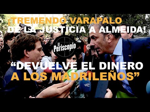 ¡ALMEIDA SE NIEGA A CUMPLIR LA SENTENCIA TRAS EL DESCOMUNAL VARAPALO DE VOX A SU MADRID CENTRAL!