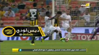 فيديو : الحالات التحكميه لمباراه الاتحاد والشباب .. محمد فوده ضربتين جزاء لم تحتسب للاتحاد