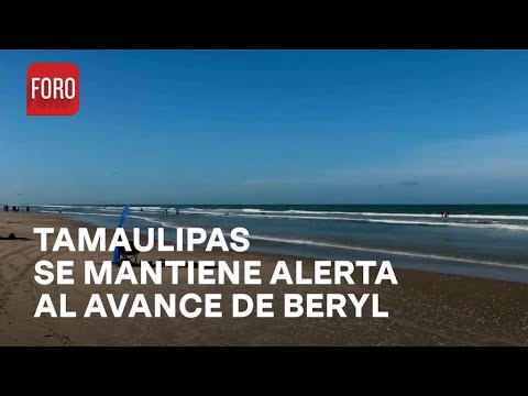 Tormenta Beryl: Su fuerza ya se percibe en la playa de Soto la Marina, Tamaulipas - Las Noticias