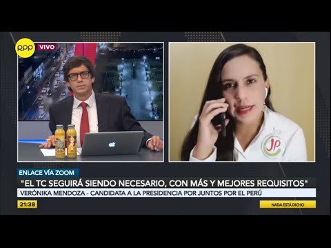 Verónika Mendoza: “tengo la voluntad de convocar a todos los sectores democráticos del país”