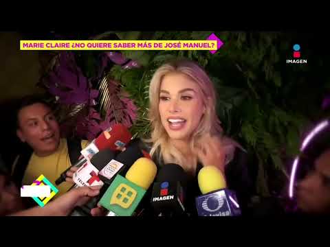 ¡Marie Claire Harp NO quiere aclarar si sigue con José Manuel Figueroa! | De Primera Mano