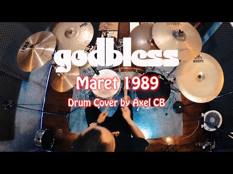 God Bless - Maret 1989 ( Axel CB Drum Cover ) Happy 47th Birthday GOD BLESS!