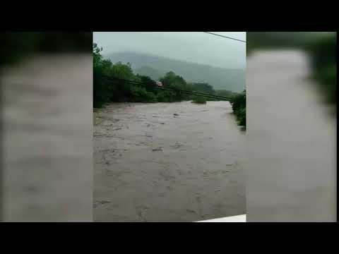 Río grande de Matagalpa aumenta caudal por sector de Sébaco