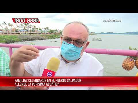 Doce años de La Purísima Acuática en el Puerto Salvador Allende en Managua – Nicaragua