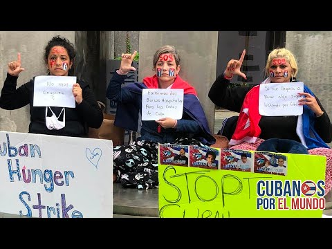 Mujeres cubanas se declararon en huelga de hambre ante la ONU por la crisis en Cuba