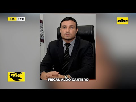 Quién es Aldo Cantero, el fiscal a cargo de la imputación contra Mario Abdo