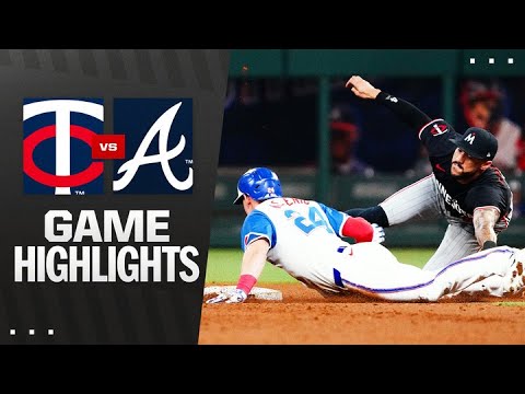 Twins vs. Braves Game Highlights (4/19/25) | MLB Highlights