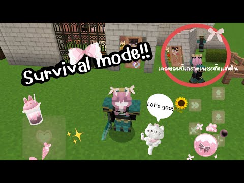 Survivalmode🎀🫧Minecraft💐มายคร