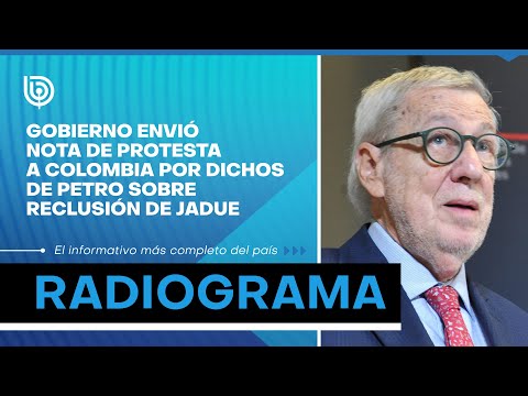 Gobierno envió nota de protesta a Colombia por dichos de Petro sobre reclusión de Jadue