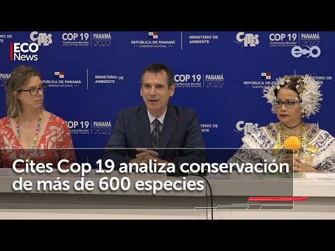 Panamá inaugura Conferencia Mundial sobre la Vida Silvestre | #EcoNews