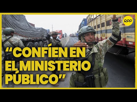 Ministro de Defensa, Jorge Chávez, se prepara para la liberación de vías en Puno y Madre de Dios