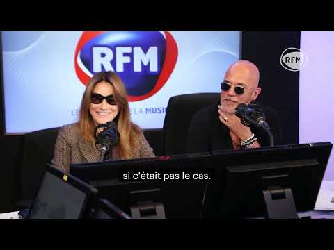 Pascal Obispo et Carla Bruni en interview