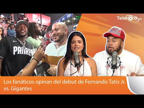 Debut de Fernando Tatis Jr. vs. Gigantes: Opiniones de los fanáticos
