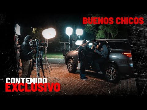 Santiago Achaga, Lautaro Rodríguez y Tomás Kirzner, con el backstage del capítulo 3 de #BuenosChicos