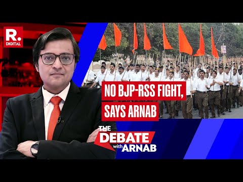 BJP Vs RSS Over Election Results? Arnab Shares The Inside Story, Slams INDI For Third-Wheeling