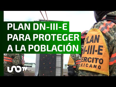 Plan DN-III-E para proteger a la población