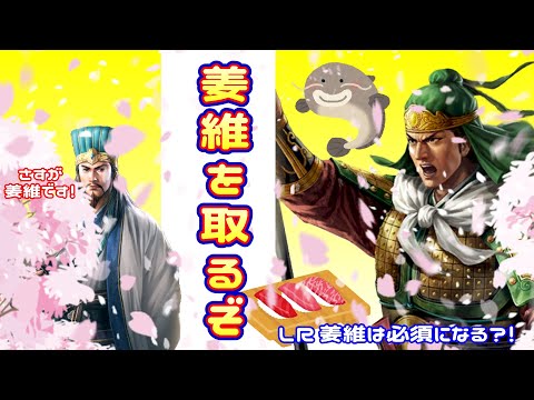 【三國志覇道】ＬＲ姜維！今度は劉備と組ませるか？孔明先生も大絶賛だぞ！