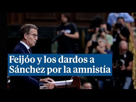 Feijóo apunta a Sánchez y la amnistía: Yo no lo haré porque tengo principios, límites y palabra