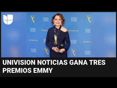 Univision Noticias brilla en los Emmy: María Antonieta Collins recibe un reconocimiento especial