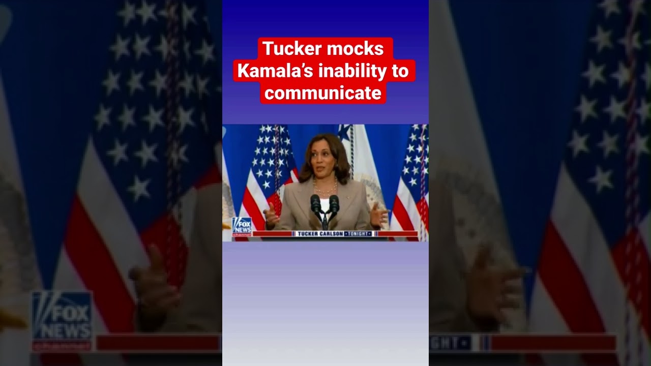 Tucker: Kamala just word ‘bombs’ around the country